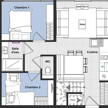 Le Very Hotel apartamentowy Les Saisies